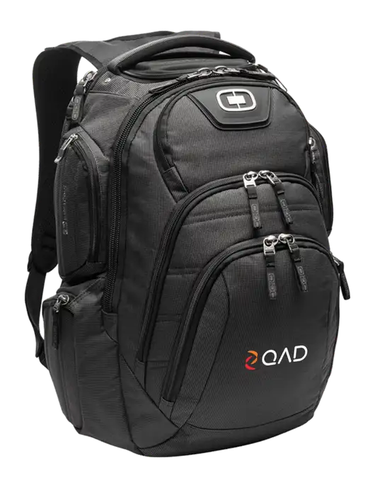 OGIO Black Surge RSS Pack
 w/QAD Logo