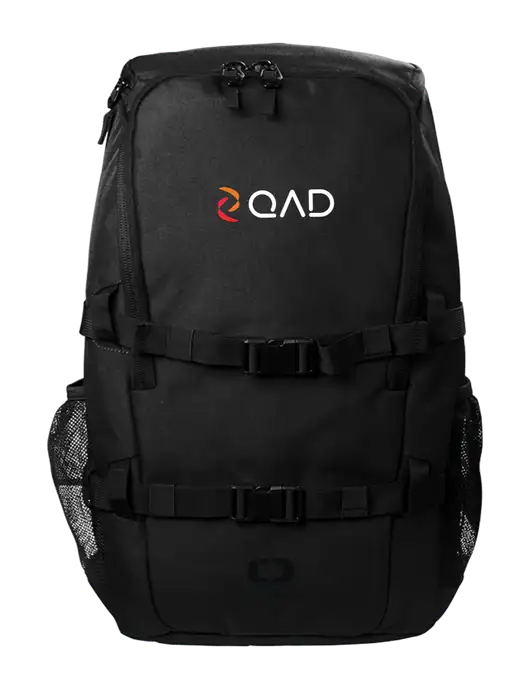 OGIO Blacktop Street Pack w/QAD Logo