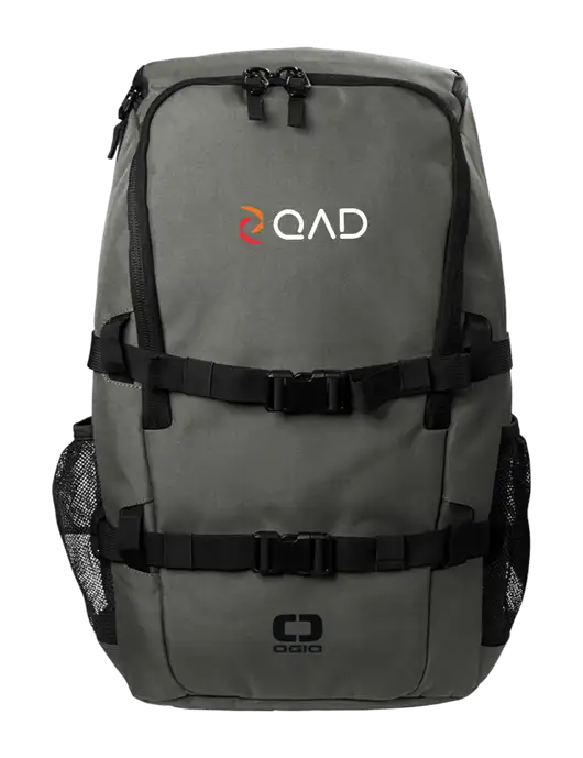 OGIO Medium Grey Street Pack w/QAD Logo
