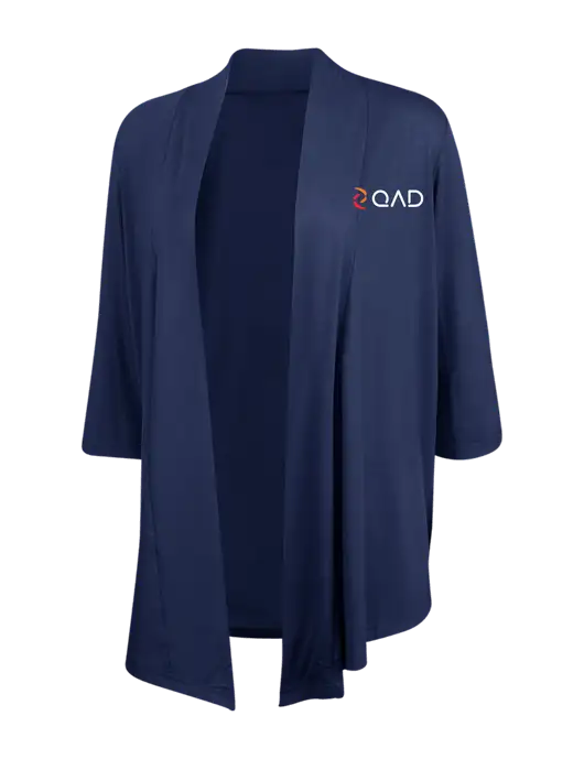 Dress Navy Blue Womens Concept Shrug w/QAD Logo