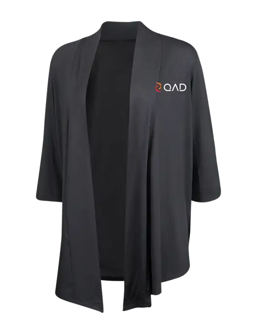 Grey Smoke Womens Concept Shrug w/QAD Logo