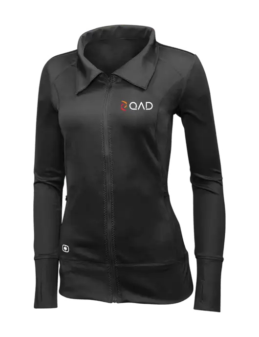OGIO Blacktop Womens Endurance Fulcrum Full-Zip w/QAD Logo