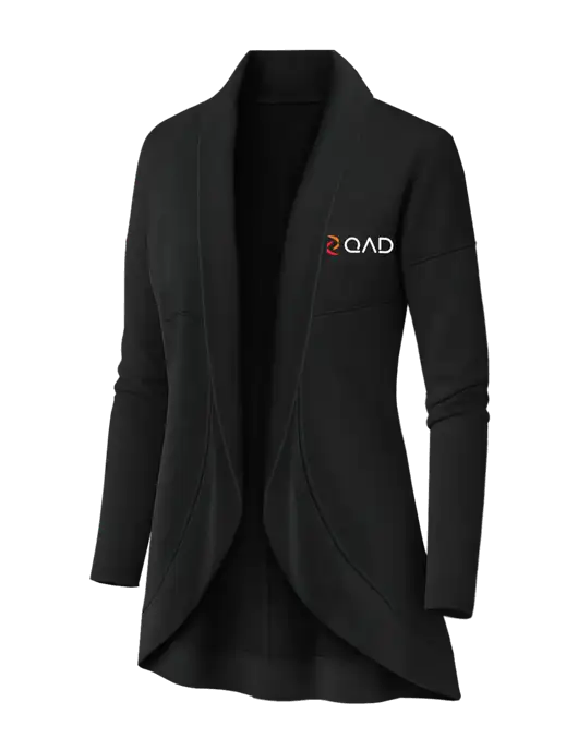 OGIO Blacktop Womens Luuma Cocoon Fleece w/QAD Logo